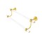 Pacific Grove Collection 18 Inch Double Towel Bar With Dotted Accents - Polished Brass